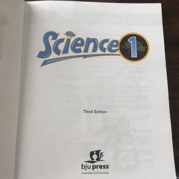 BJU science 1 third edition - Picture 3 of 4